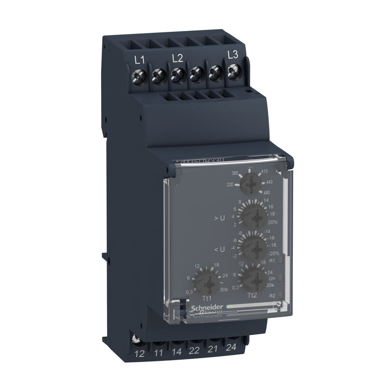Relay Phase Control Schneider RM35UB330 (2C/O 5A)