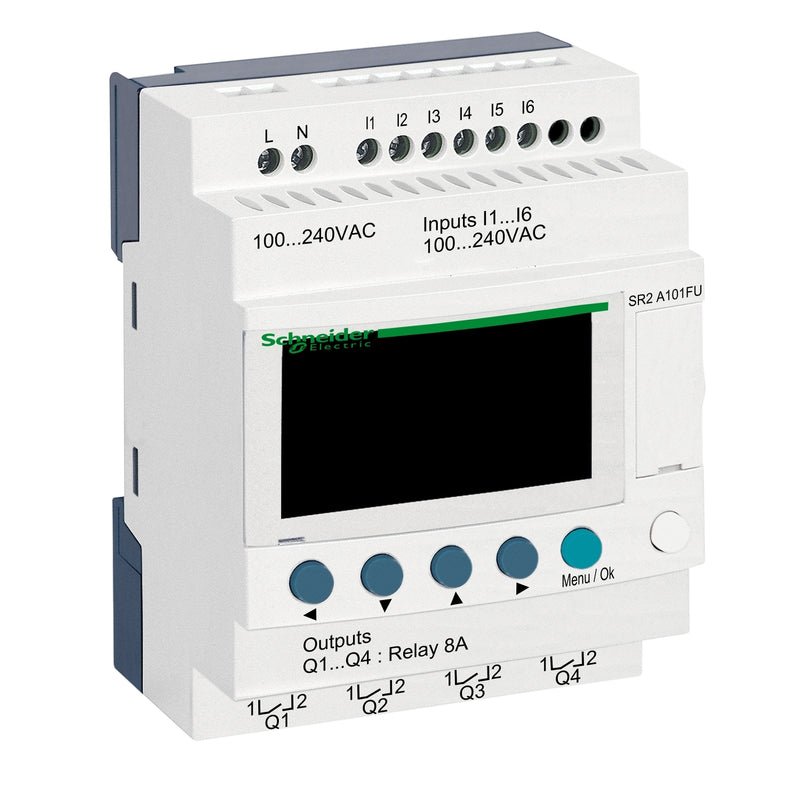 Smart Relay Schneider Zelio SR2A101FU 10 I/O 100-240VAC