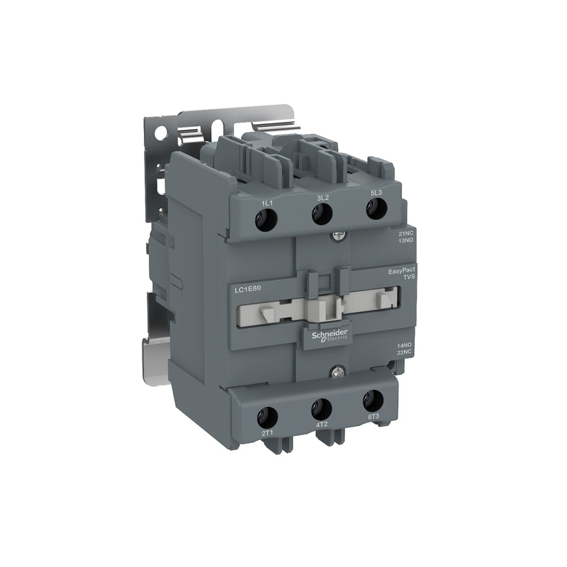 Kontaktor Schneider LC1E80M5 37KW 220VAC 1NO 1NC
