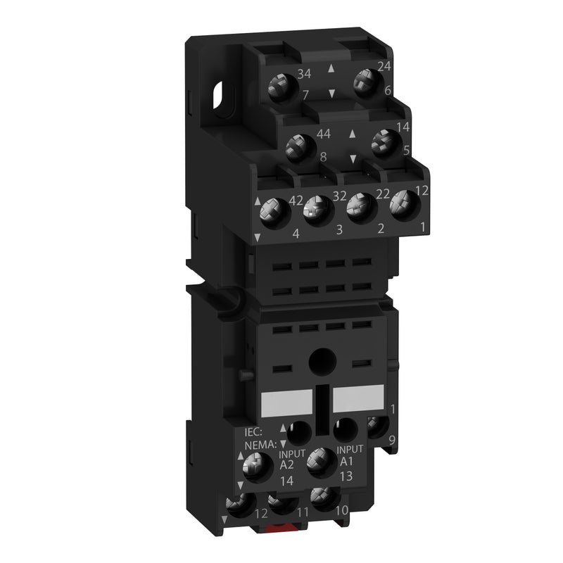 Socket Relay Schneider RXZE2M114 (Screw Clamp) (u/RXM2 & RXM4)