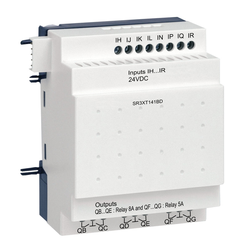 Zelio logic Extention Module Schneider SR3XT141BD 14 I/O 24VDC