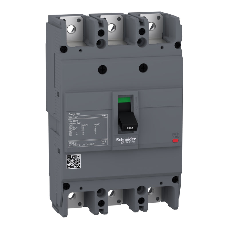 Breaker Schneider EZC250F 3P 160A 18kA EZC250F3160
