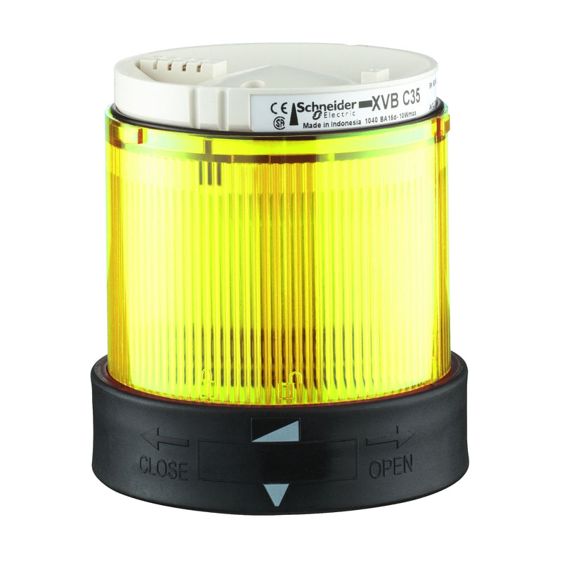 Signal Light Schneider XVBC2B8 YELLOW LED 24 V AC/DC