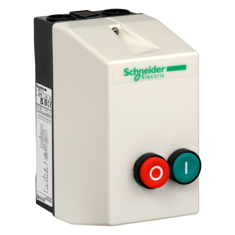 Enclosed DOL Starter Schneider LE1-M35M707 1,2-1,8 A 220VAC (0,55KW) White