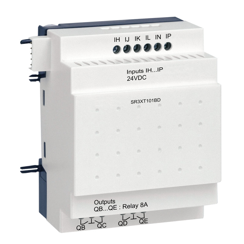 Zelio logic Extention Module Schneider SR3XT101BD 10 I/O 24VDC