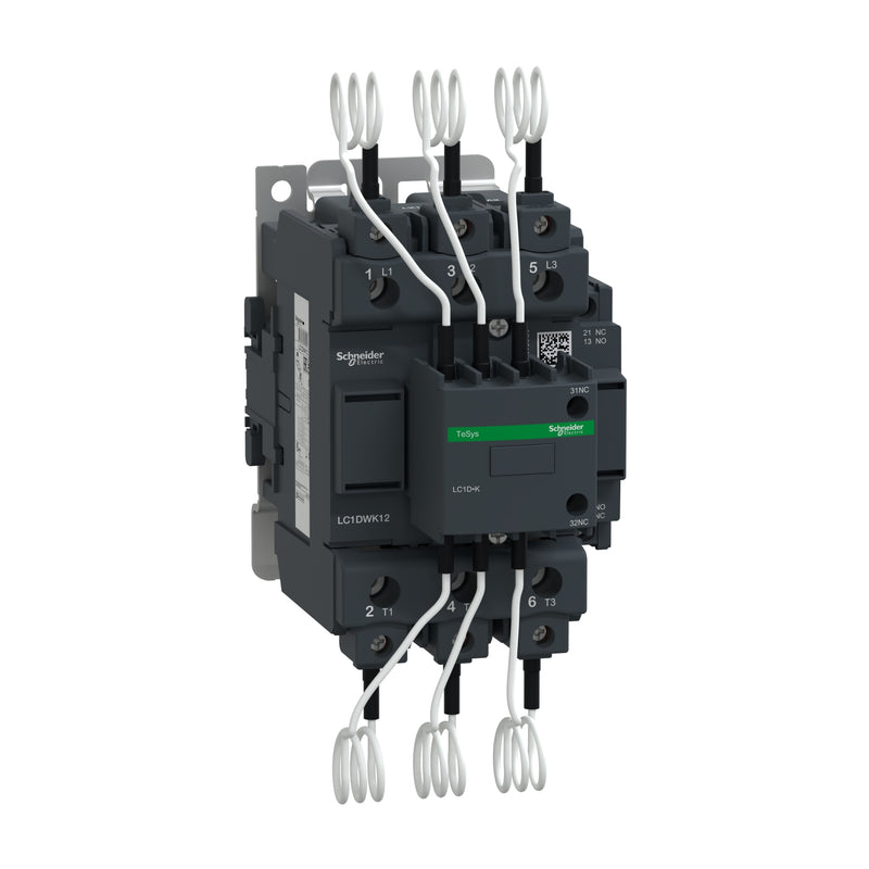 Kontaktor Schneider LC1DWK12M7 60KVAR 220VAC u/ Kapasitor Bank