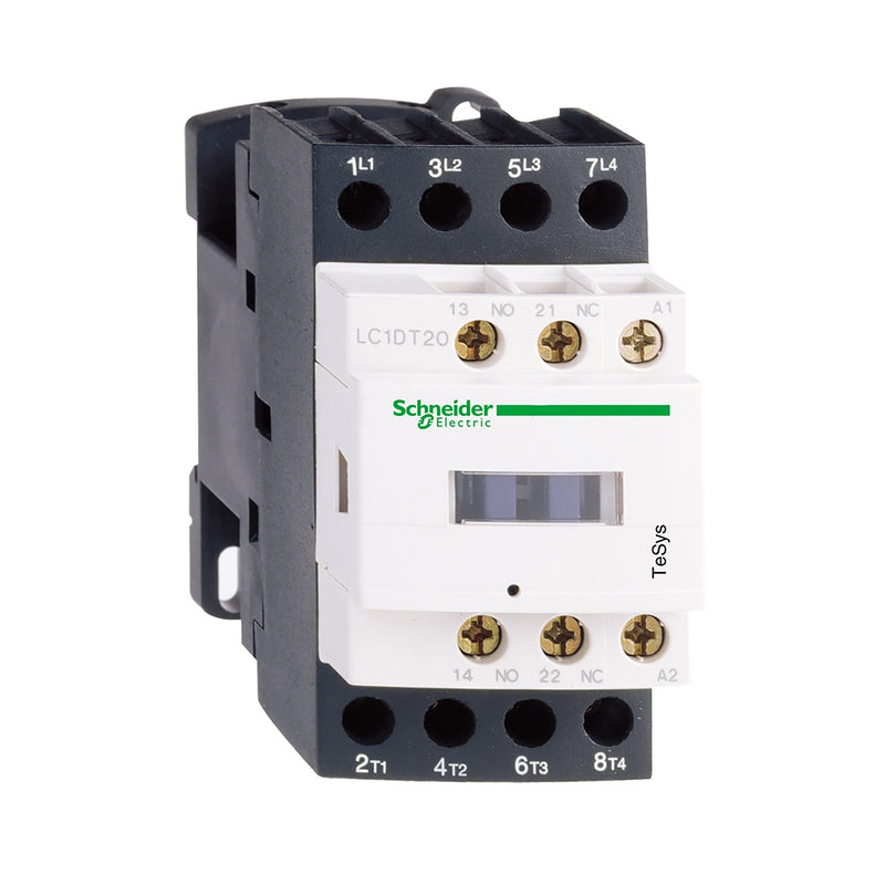 Kontaktor Schneider LC1DT25Q7 25A 4NO 380VAC Auxilary 1NO+1NC
