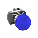 Pilot Lamp Idec YW1P-1EQ4-B 24VDC 22mm 24VDC Blue