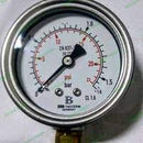 Pressure Gauge Brothoterm SF250 2,5" Back Mounting 2,5" 0-70 PSI
