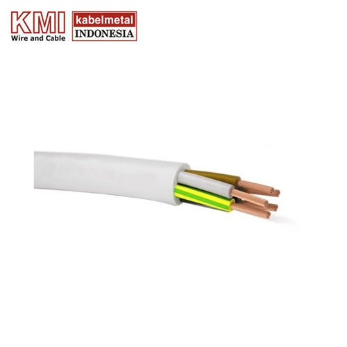 Kabel Power Kabel Metal NYM 4x6 mm @100 mtr White 300/500V