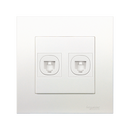 Outlet Telpon(RJ11) 2G Schneider Vivace KB32TS White