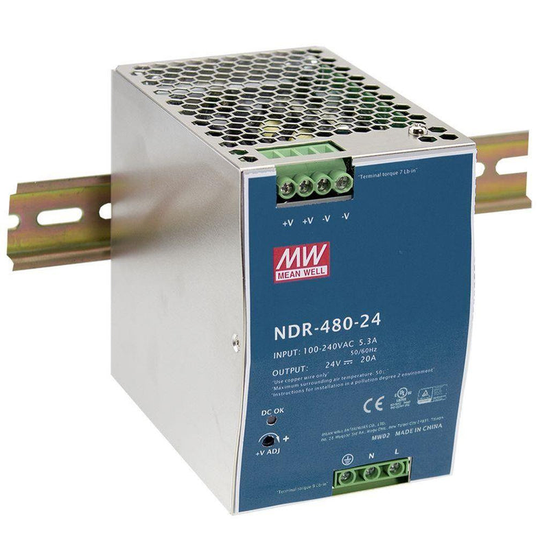 Power Supply Meanwell NDR-480-24