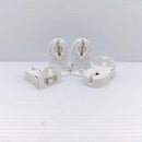 Fitting Lampu TL RM T8 White Kaki