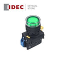 Push Lamp Idec YW1L-MF2E10Q4 22mm 24VDC Green 1NO