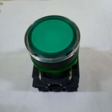 Push Button Switch Shemsco XB5-AW3361 22 mm Plastic Momentary Green 1NO