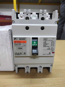 Breaker Fuji BW 160 EAG ,18kA, 380/415VAC 3P White 125A