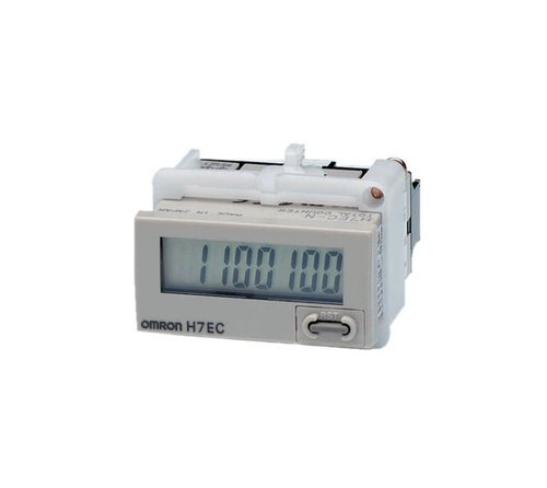 Counter Digital Omron H7EC-N H24xW48 No-Voltage LCD 7Segmen Gray