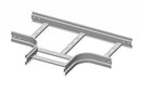 Equal Tee Ladder Tray Tek Type W Electro Galvanized W300xH100mm