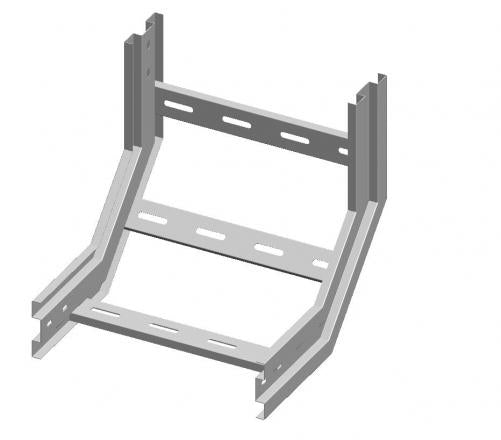IR(S) Ladder Tray Tek W Hot Dip Galvanized W150xH100 mm
