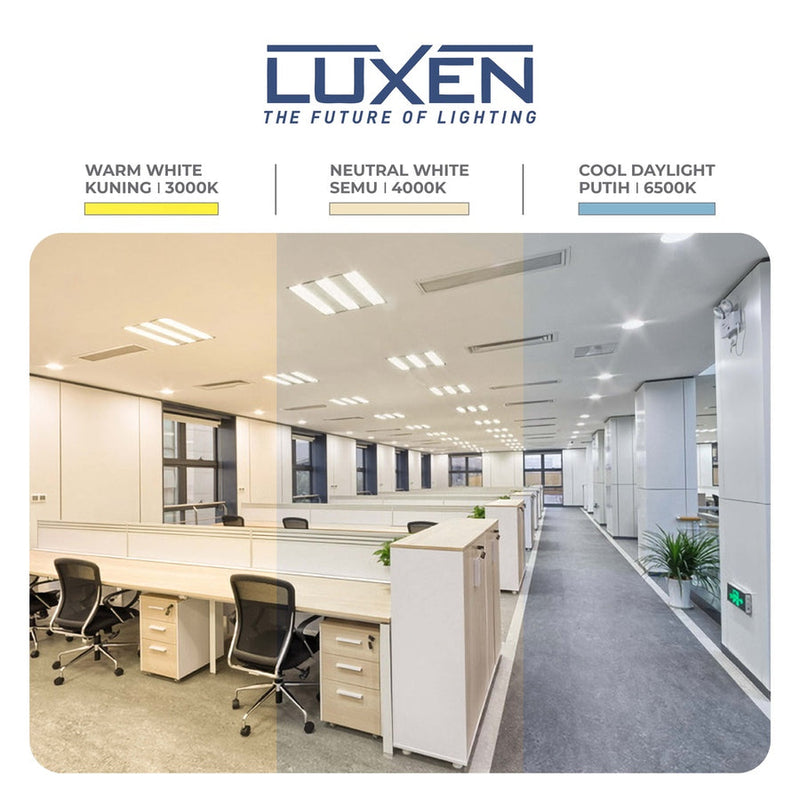 Lampu LED Luxen T5 12W 4000K Neutral White T512PLSNW 90cm