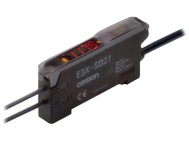 Fiber Optic Sensor Omron E3X-SD21 2M