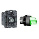 Selector Switch Schneider XB5-AK133B3N 22 mm Plastic 3Posisi Stay Put 24VAC/DC Green 1NO+1NC